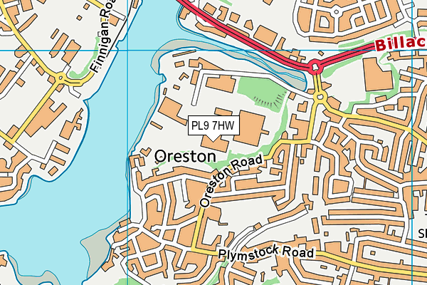 PL9 7HW map - OS VectorMap District (Ordnance Survey) PL9 7HW map - OS VectorMap District (Ordnance Survey)
