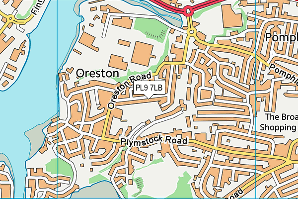 PL9 7LB map - OS VectorMap District (Ordnance Survey) PL9 7LB map - OS VectorMap District (Ordnance Survey)