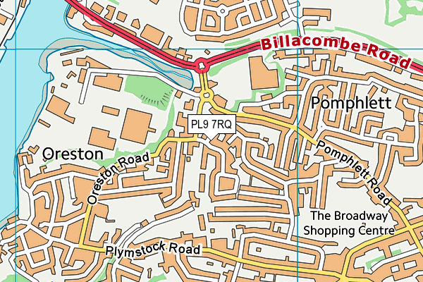 PL9 7RQ map - OS VectorMap District (Ordnance Survey) PL9 7RQ map - OS VectorMap District (Ordnance Survey)