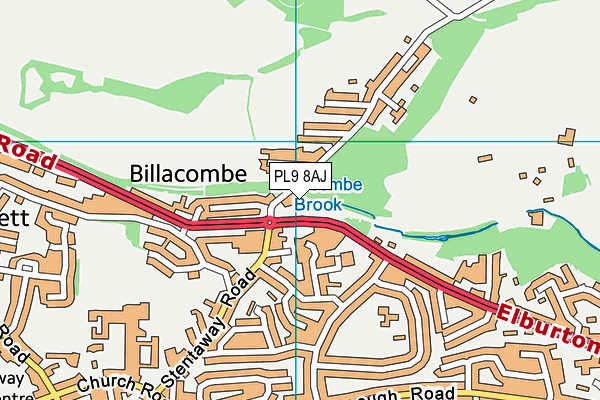 PL9 8AJ map - OS VectorMap District (Ordnance Survey) PL9 8AJ map - OS VectorMap District (Ordnance Survey)