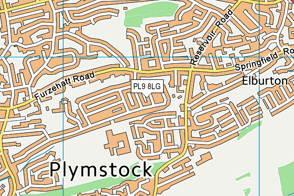 PL9 8LG map - OS VectorMap District (Ordnance Survey) PL9 8LG map - OS VectorMap District (Ordnance Survey)