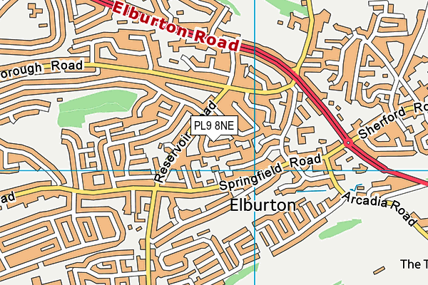 PL9 8NE map - OS VectorMap District (Ordnance Survey) PL9 8NE map - OS VectorMap District (Ordnance Survey)