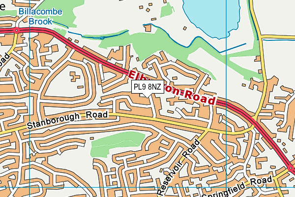PL9 8NZ map - OS VectorMap District (Ordnance Survey) PL9 8NZ map - OS VectorMap District (Ordnance Survey)