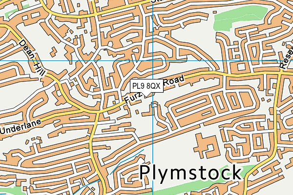 PL9 8QX map - OS VectorMap District (Ordnance Survey) PL9 8QX map - OS VectorMap District (Ordnance Survey)