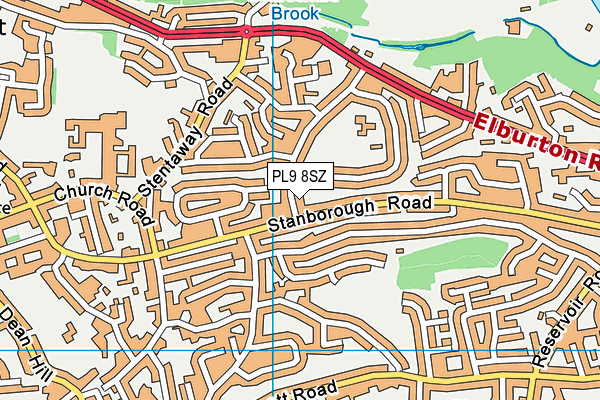 PL9 8SZ map - OS VectorMap District (Ordnance Survey) PL9 8SZ map - OS VectorMap District (Ordnance Survey)