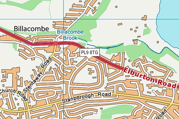 PL9 8TG map - OS VectorMap District (Ordnance Survey) PL9 8TG map - OS VectorMap District (Ordnance Survey)