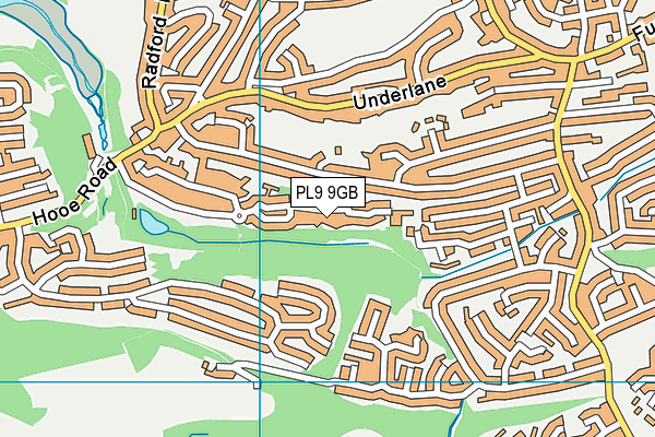 PL9 9GB map - OS VectorMap District (Ordnance Survey) PL9 9GB map - OS VectorMap District (Ordnance Survey)