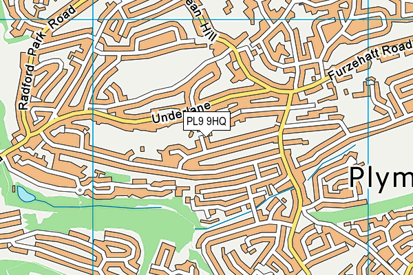 PL9 9HQ map - OS VectorMap District (Ordnance Survey) PL9 9HQ map - OS VectorMap District (Ordnance Survey)