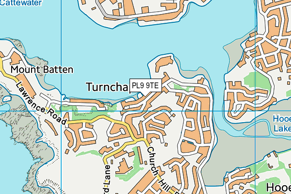 PL9 9TE map - OS VectorMap District (Ordnance Survey) PL9 9TE map - OS VectorMap District (Ordnance Survey)