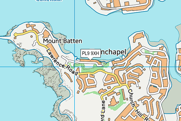 PL9 9XH map - OS VectorMap District (Ordnance Survey) PL9 9XH map - OS VectorMap District (Ordnance Survey)