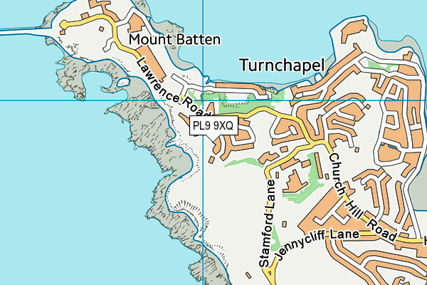 PL9 9XQ map - OS VectorMap District (Ordnance Survey) PL9 9XQ map - OS VectorMap District (Ordnance Survey)