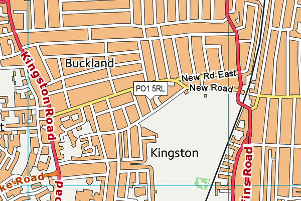 PO1 5RL map - OS VectorMap District (Ordnance Survey) PO1 5RL map - OS VectorMap District (Ordnance Survey)