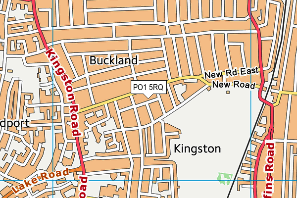 PO1 5RQ map - OS VectorMap District (Ordnance Survey) PO1 5RQ map - OS VectorMap District (Ordnance Survey)