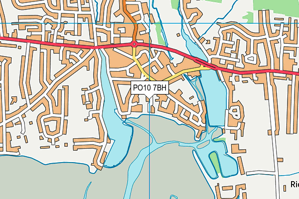 PO10 7BH map - OS VectorMap District (Ordnance Survey) PO10 7BH map - OS VectorMap District (Ordnance Survey)