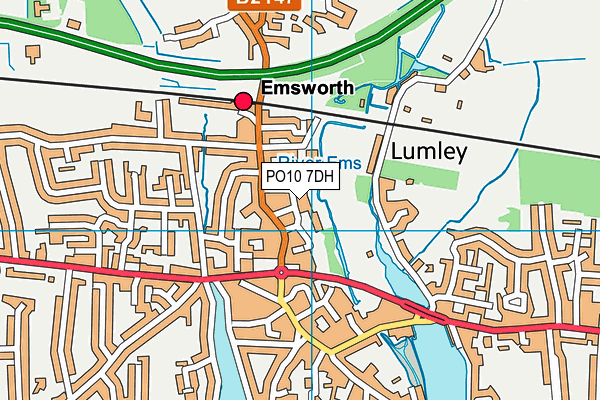 PO10 7DH map - OS VectorMap District (Ordnance Survey) PO10 7DH map - OS VectorMap District (Ordnance Survey)