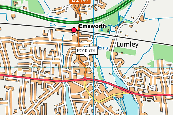 PO10 7DL map - OS VectorMap District (Ordnance Survey) PO10 7DL map - OS VectorMap District (Ordnance Survey)