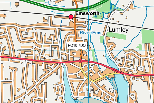 PO10 7DQ map - OS VectorMap District (Ordnance Survey) PO10 7DQ map - OS VectorMap District (Ordnance Survey)