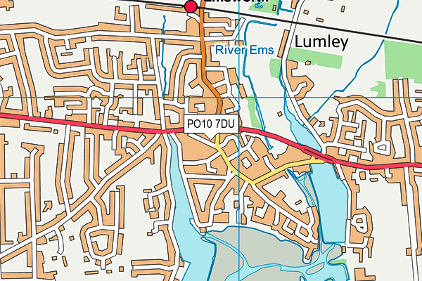 PO10 7DU map - OS VectorMap District (Ordnance Survey) PO10 7DU map - OS VectorMap District (Ordnance Survey)