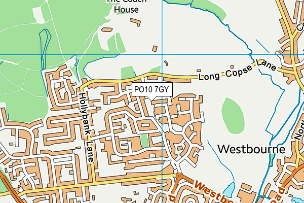 PO10 7GY map - OS VectorMap District (Ordnance Survey) PO10 7GY map - OS VectorMap District (Ordnance Survey)