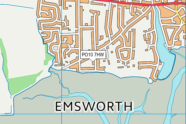 PO10 7HW map - OS VectorMap District (Ordnance Survey) PO10 7HW map - OS VectorMap District (Ordnance Survey)