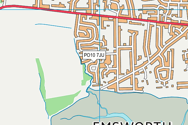PO10 7JU map - OS VectorMap District (Ordnance Survey) PO10 7JU map - OS VectorMap District (Ordnance Survey)