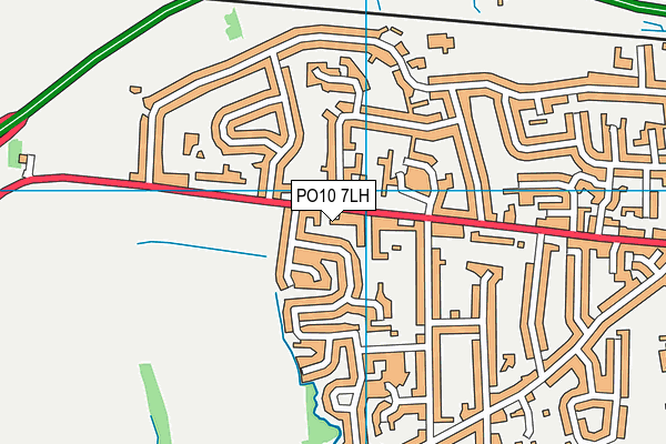 PO10 7LH map - OS VectorMap District (Ordnance Survey) PO10 7LH map - OS VectorMap District (Ordnance Survey)