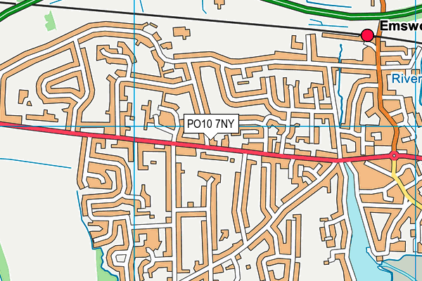 PO10 7NY map - OS VectorMap District (Ordnance Survey) PO10 7NY map - OS VectorMap District (Ordnance Survey)