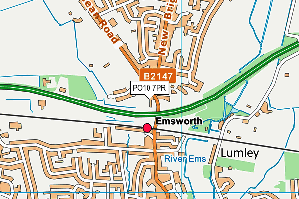 PO10 7PR map - OS VectorMap District (Ordnance Survey) PO10 7PR map - OS VectorMap District (Ordnance Survey)