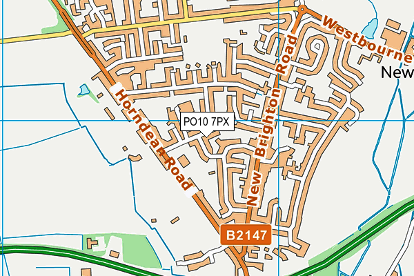 PO10 7PX map - OS VectorMap District (Ordnance Survey) PO10 7PX map - OS VectorMap District (Ordnance Survey)