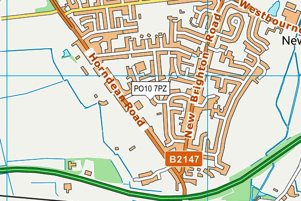 PO10 7PZ map - OS VectorMap District (Ordnance Survey) PO10 7PZ map - OS VectorMap District (Ordnance Survey)