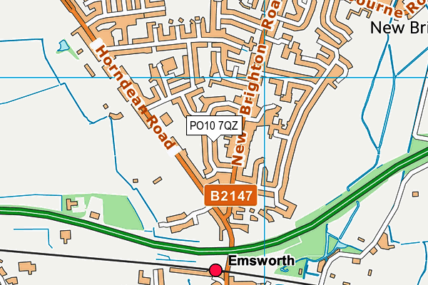PO10 7QZ map - OS VectorMap District (Ordnance Survey) PO10 7QZ map - OS VectorMap District (Ordnance Survey)