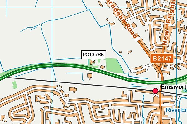 PO10 7RB map - OS VectorMap District (Ordnance Survey) PO10 7RB map - OS VectorMap District (Ordnance Survey)