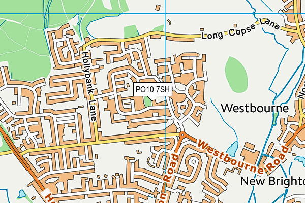 PO10 7SH map - OS VectorMap District (Ordnance Survey) PO10 7SH map - OS VectorMap District (Ordnance Survey)