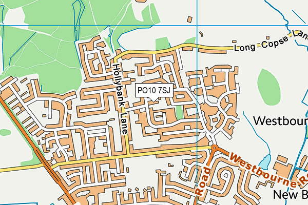 PO10 7SJ map - OS VectorMap District (Ordnance Survey) PO10 7SJ map - OS VectorMap District (Ordnance Survey)