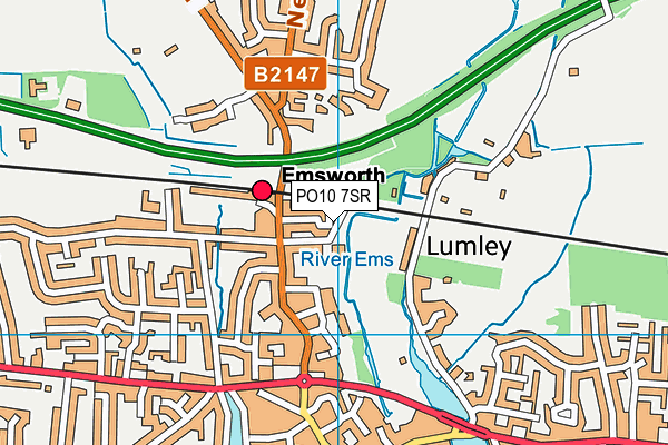 PO10 7SR map - OS VectorMap District (Ordnance Survey) PO10 7SR map - OS VectorMap District (Ordnance Survey)