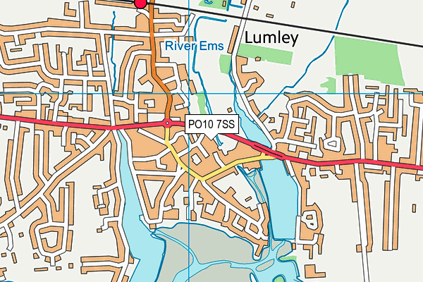 PO10 7SS map - OS VectorMap District (Ordnance Survey) PO10 7SS map - OS VectorMap District (Ordnance Survey)