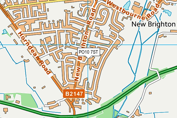 PO10 7ST map - OS VectorMap District (Ordnance Survey) PO10 7ST map - OS VectorMap District (Ordnance Survey)
