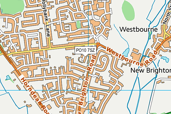 PO10 7SZ map - OS VectorMap District (Ordnance Survey) PO10 7SZ map - OS VectorMap District (Ordnance Survey)