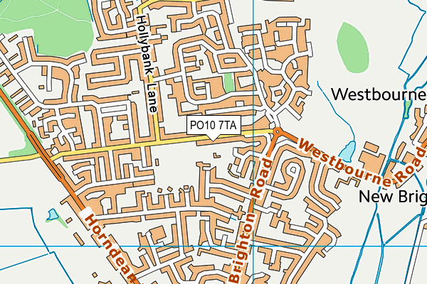 PO10 7TA map - OS VectorMap District (Ordnance Survey) PO10 7TA map - OS VectorMap District (Ordnance Survey)