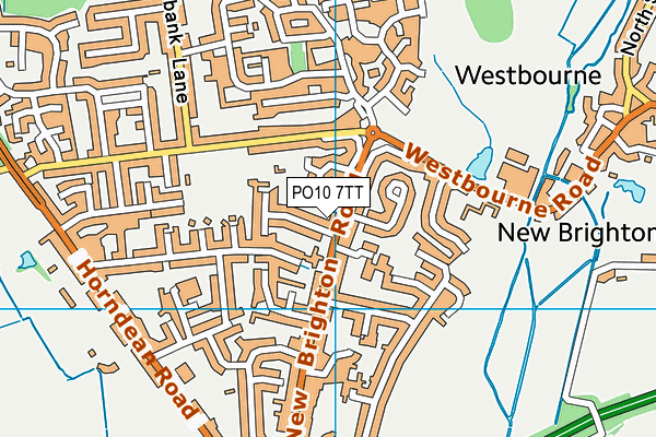 PO10 7TT map - OS VectorMap District (Ordnance Survey) PO10 7TT map - OS VectorMap District (Ordnance Survey)