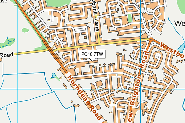 PO10 7TW map - OS VectorMap District (Ordnance Survey) PO10 7TW map - OS VectorMap District (Ordnance Survey)