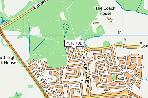 PO10 7UB map - OS VectorMap District (Ordnance Survey) PO10 7UB map - OS VectorMap District (Ordnance Survey)