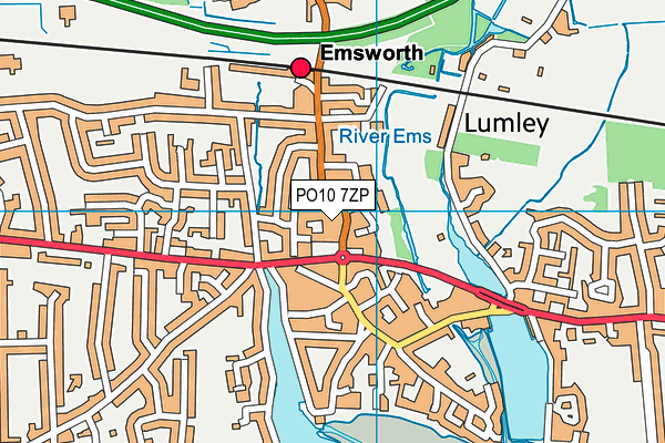 PO10 7ZP map - OS VectorMap District (Ordnance Survey) PO10 7ZP map - OS VectorMap District (Ordnance Survey)