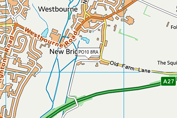 PO10 8RA map - OS VectorMap District (Ordnance Survey) PO10 8RA map - OS VectorMap District (Ordnance Survey)