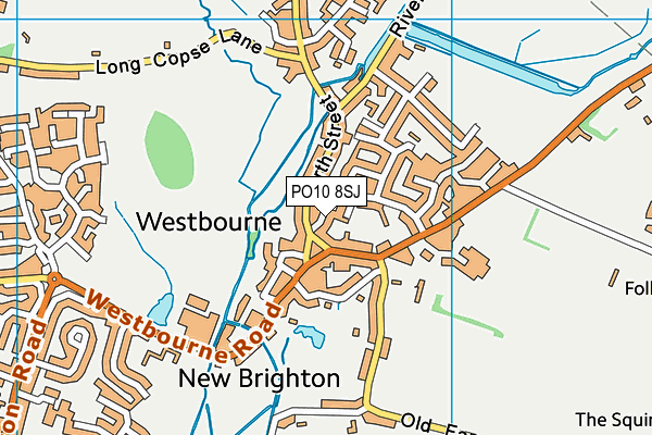 PO10 8SJ map - OS VectorMap District (Ordnance Survey) PO10 8SJ map - OS VectorMap District (Ordnance Survey)