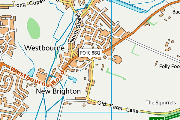 PO10 8SQ map - OS VectorMap District (Ordnance Survey) PO10 8SQ map - OS VectorMap District (Ordnance Survey)