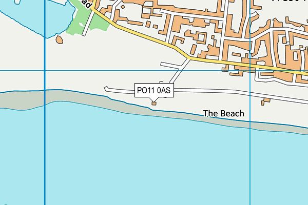 PO11 0AS map - OS VectorMap District (Ordnance Survey) PO11 0AS map - OS VectorMap District (Ordnance Survey)