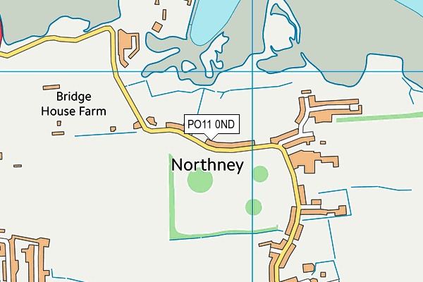 PO11 0ND map - OS VectorMap District (Ordnance Survey) PO11 0ND map - OS VectorMap District (Ordnance Survey)