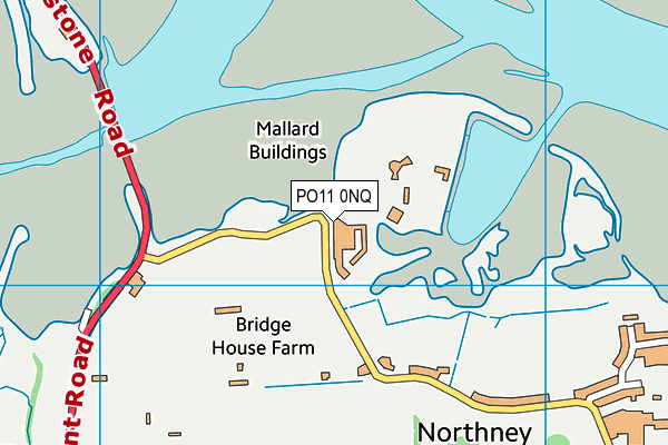 PO11 0NQ map - OS VectorMap District (Ordnance Survey) PO11 0NQ map - OS VectorMap District (Ordnance Survey)