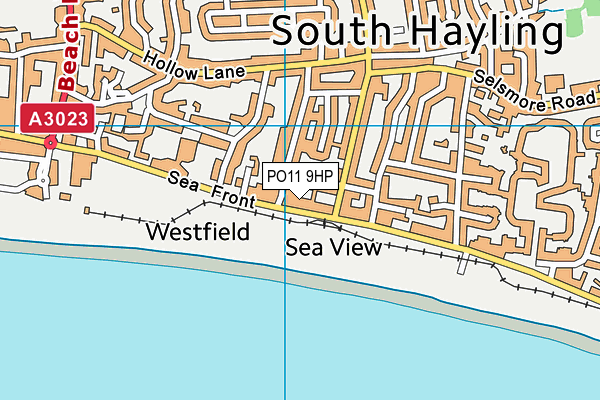PO11 9HP map - OS VectorMap District (Ordnance Survey) PO11 9HP map - OS VectorMap District (Ordnance Survey)